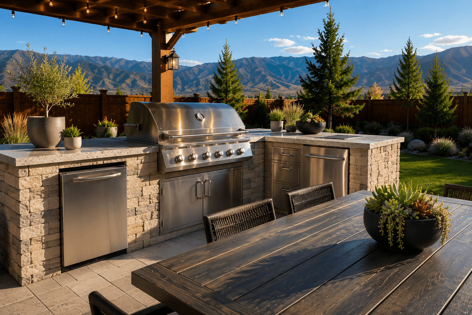 Custom Outdoor Kitchens project inspiration for Northern Nevada homeowners